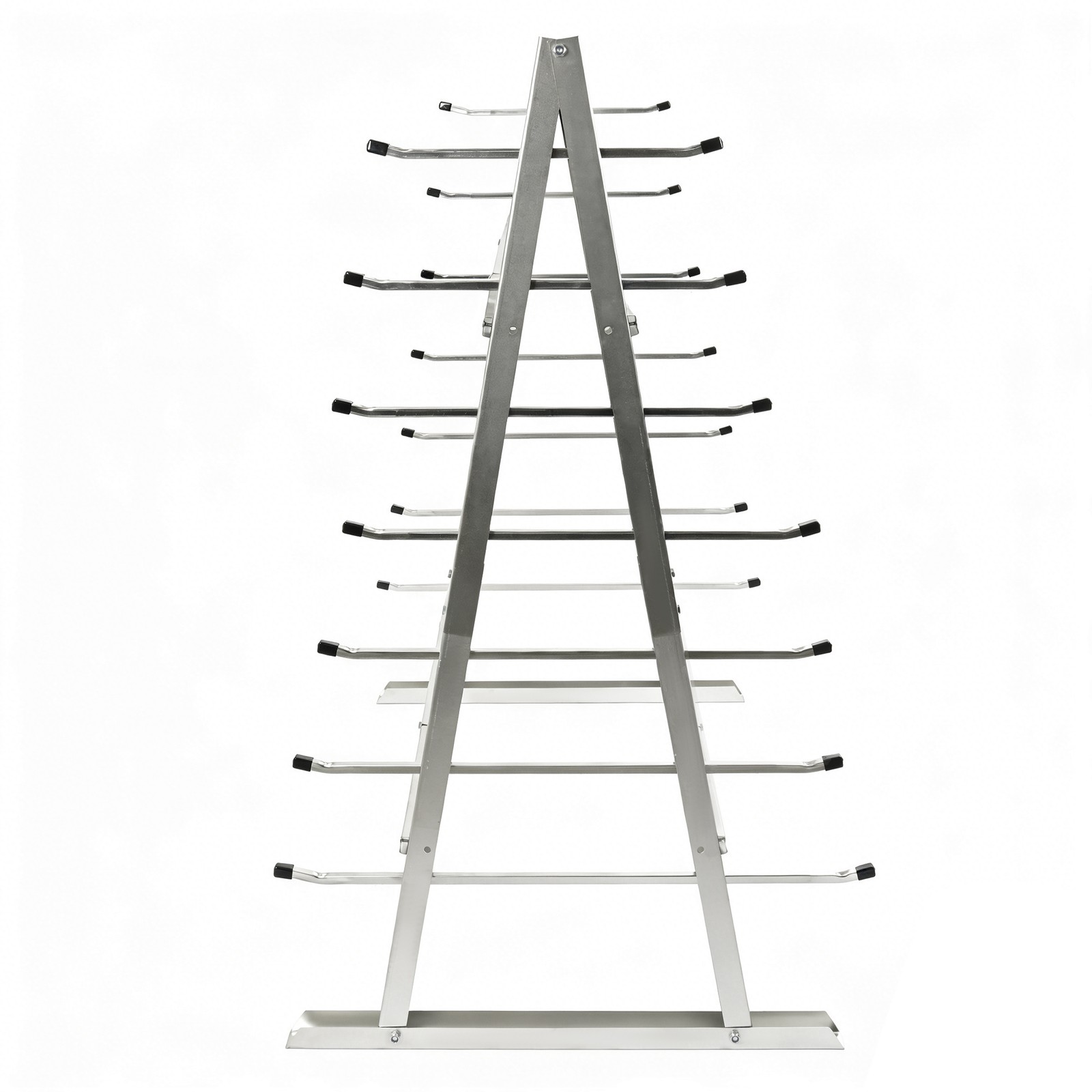 Heavy Duty Steel Horizontal Storage Rack with 7-Tier For Lumber/Pipe Organizer