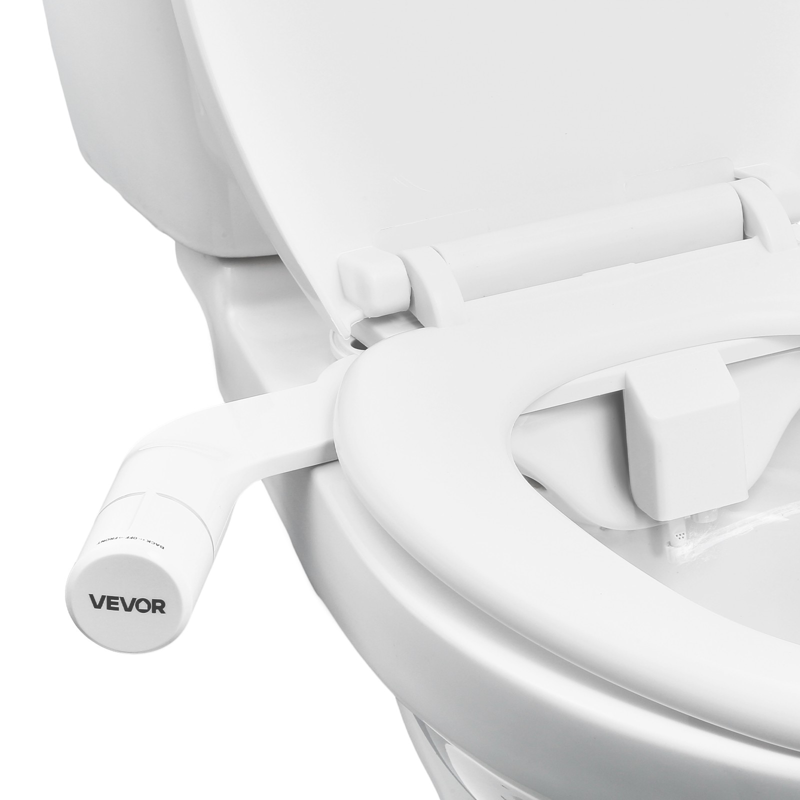 VEVOR Bidet Attachment for Toilet Dual Nozzles Adjustable Pressure Non-Electric