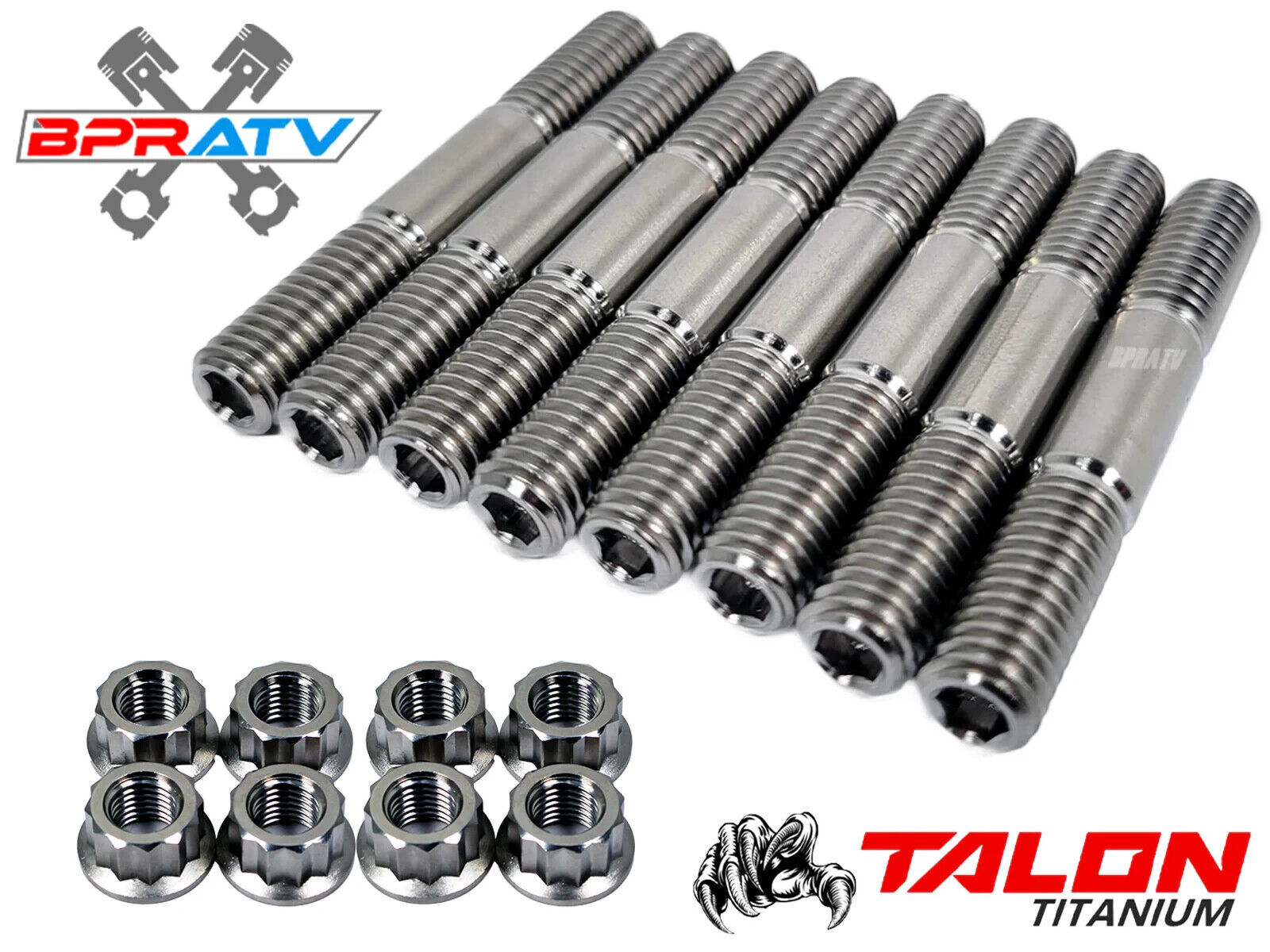 Yamaha YZFR6 YZF R6 Exhaust Studs Titanium Head Pipe Bolt Gasket Upgrade Kit Set