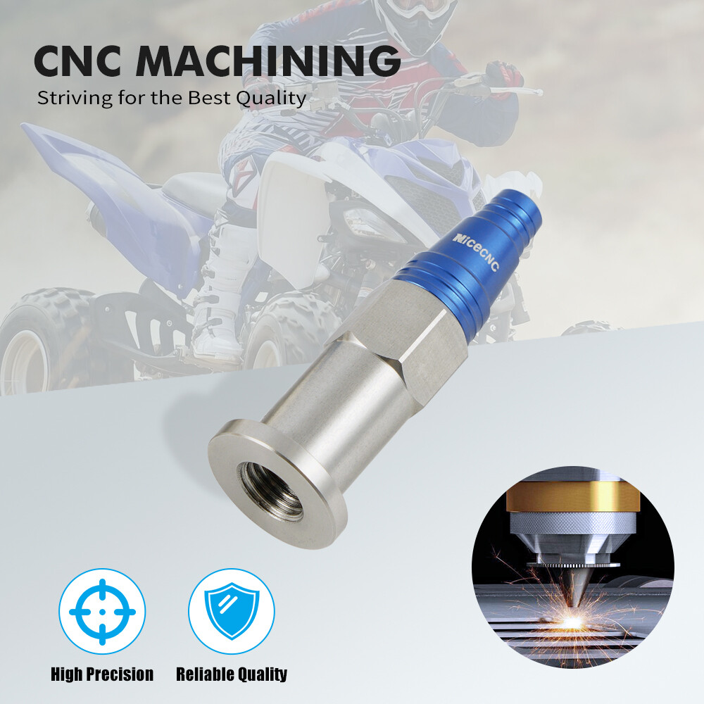 16PCS Spiked Wheel Lug Nuts Wheel Collar Bolts For Yamaha YFZ450R 2009-2021 Blue