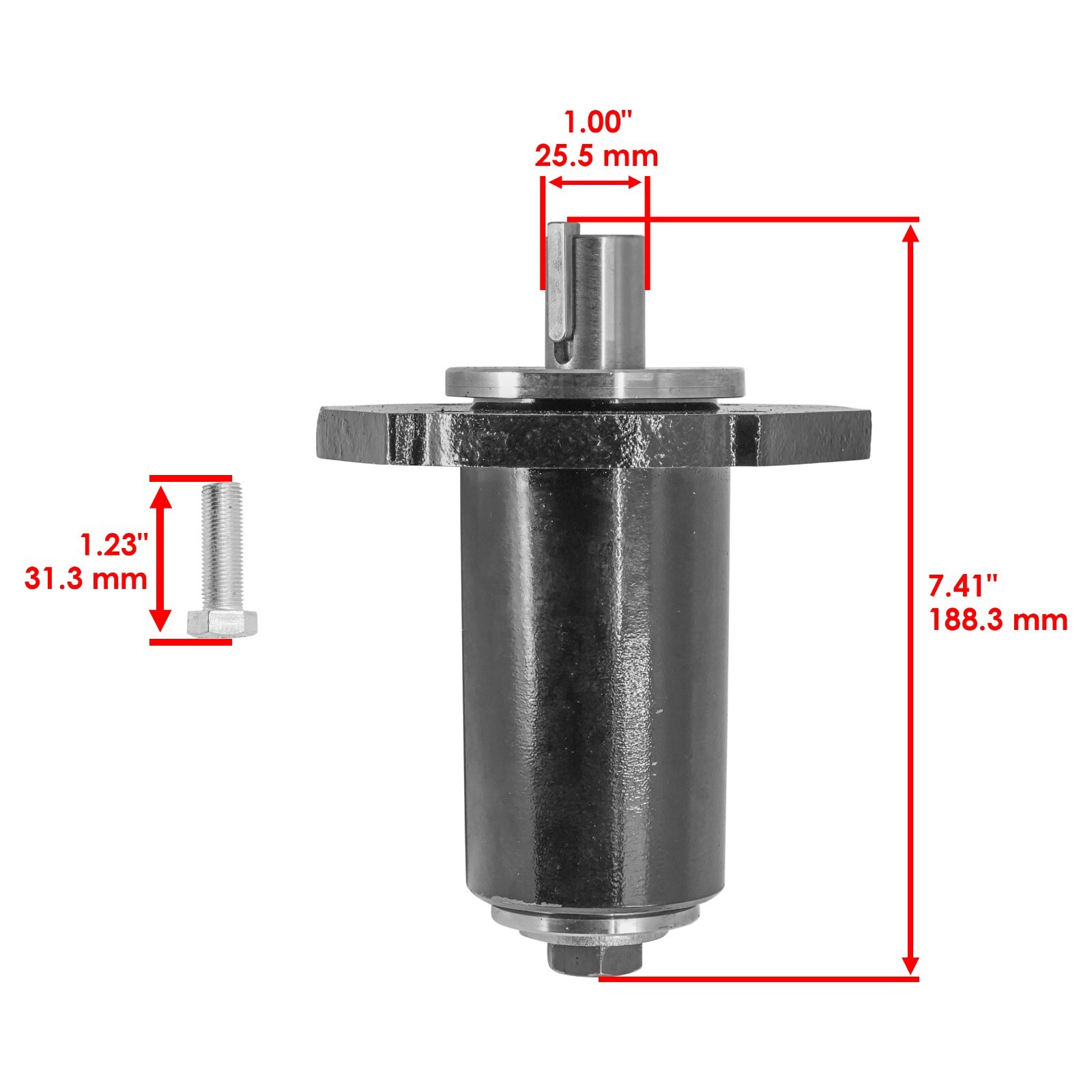 60" Deck Spindle Pulley Blade Belt Kit for Gravely 991038 991041 991055 991057