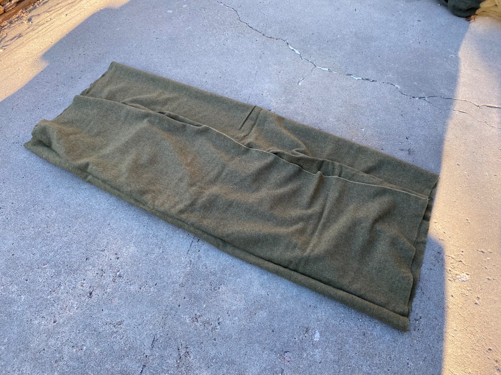 ORIGINAL WWI US ARMY M1917 INFANTRY WOOL FIELD BLANKET-