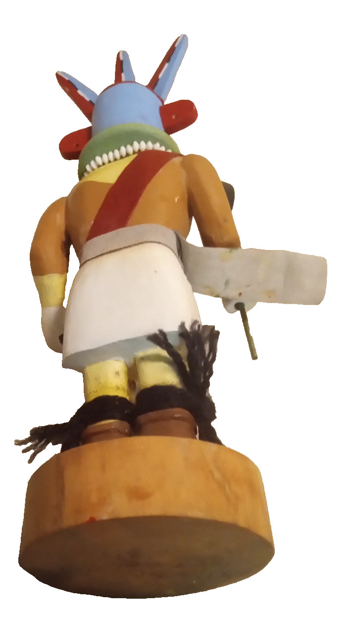 SIGNED Elna F. Wilson Kachina Doll - AUTHENTIC Native American Pueblo Art - 1994