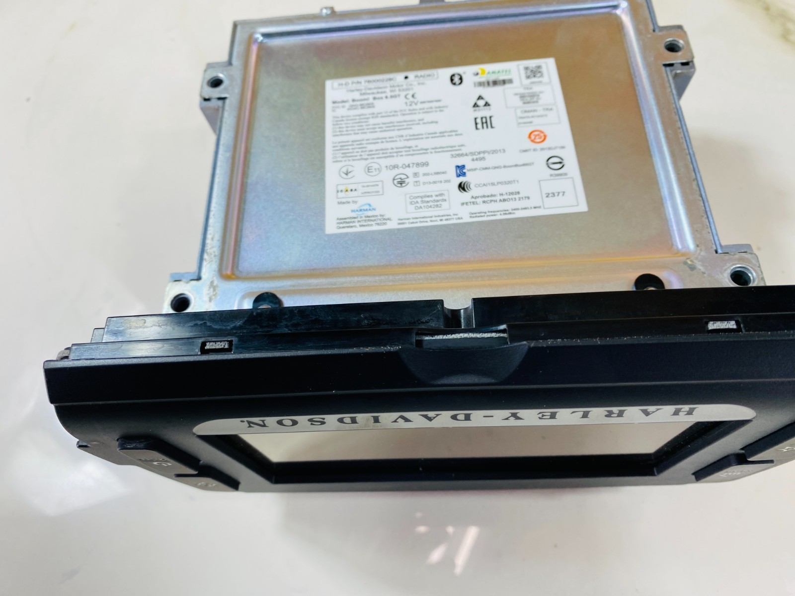 CVO SIRIUS XM OEM 14-25 Harley Boom Box 6.5 GT GPS Radio Navigation W/ XM Module