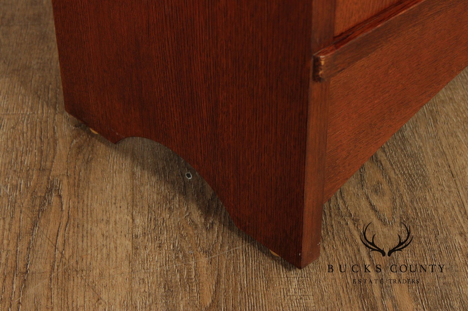 Oak Two Door Bookcase Harvey Ellis Inlaid Oak 2 Door Bookcase