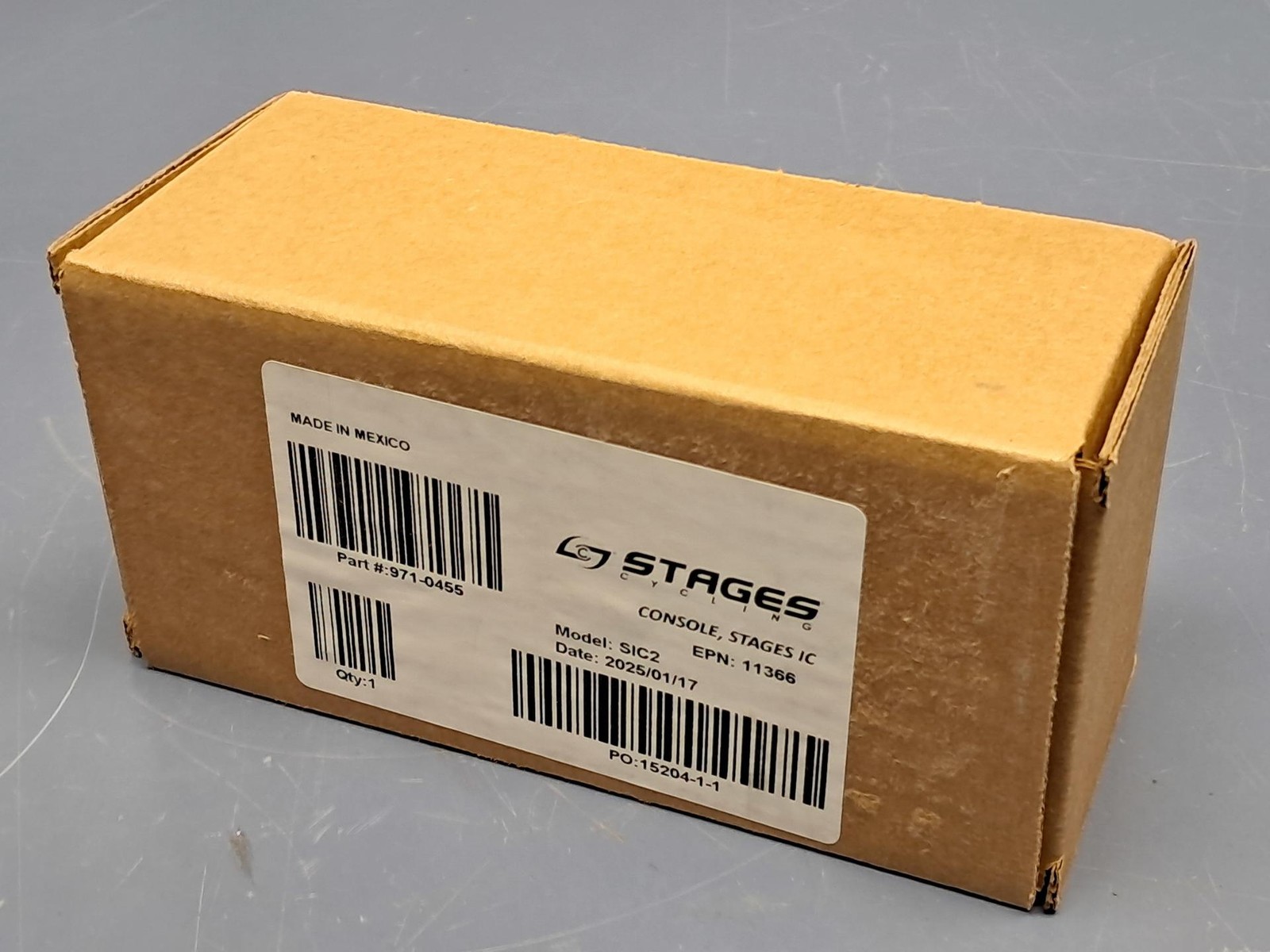 Stages Cycling Stages Bluetooth and Ant+ Console MODEL SIC2 PART# 971-0455 - NEW