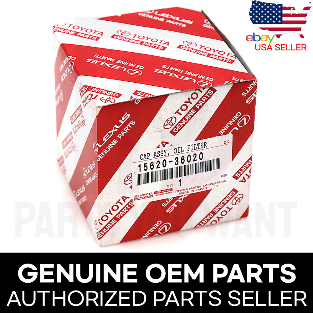 Genuine Toyota Lexus OEM Engine Oil Filter Housing Cap 15620-36020 / 1562036020