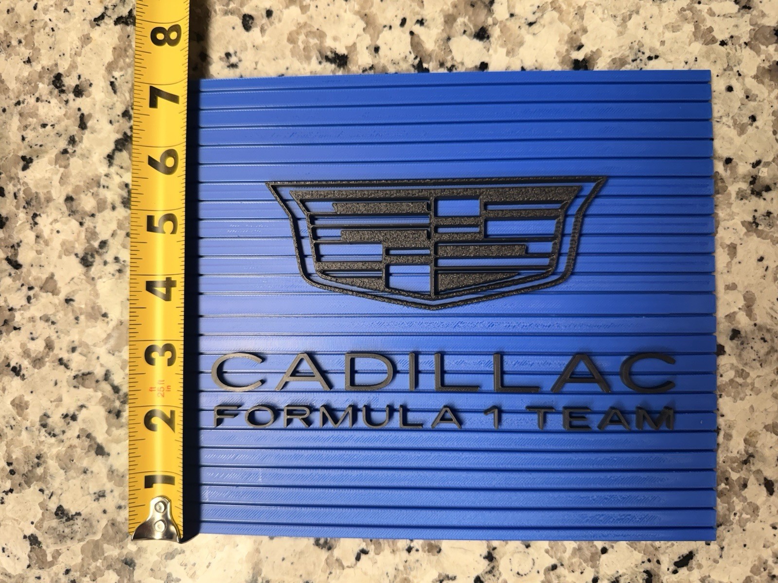 Cadillac F1 Team Logo Display Wall Art Sign Decor F1 Collector Racing Fan Gift