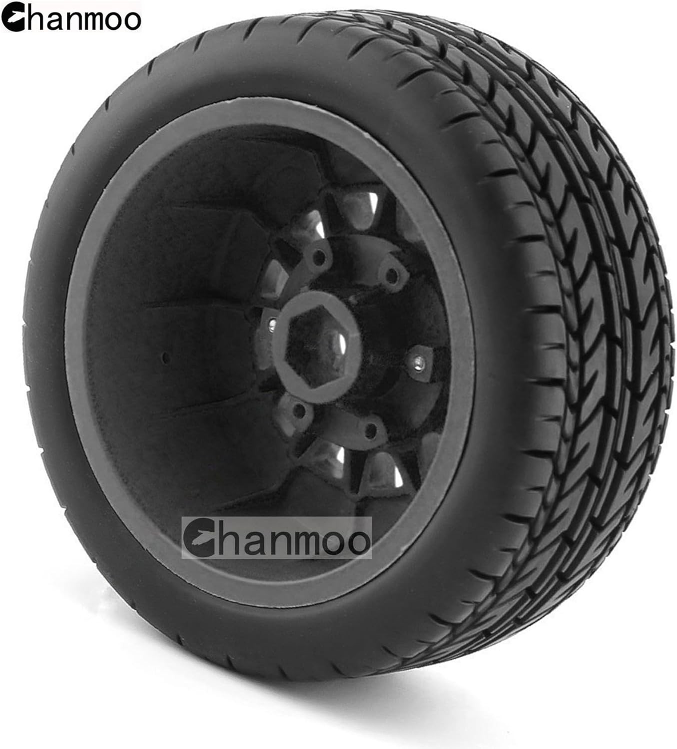 1/10 RC Short Course Truck Tires And Wheels With 12mm 14mm 17mm Hex 113mm 1/8...