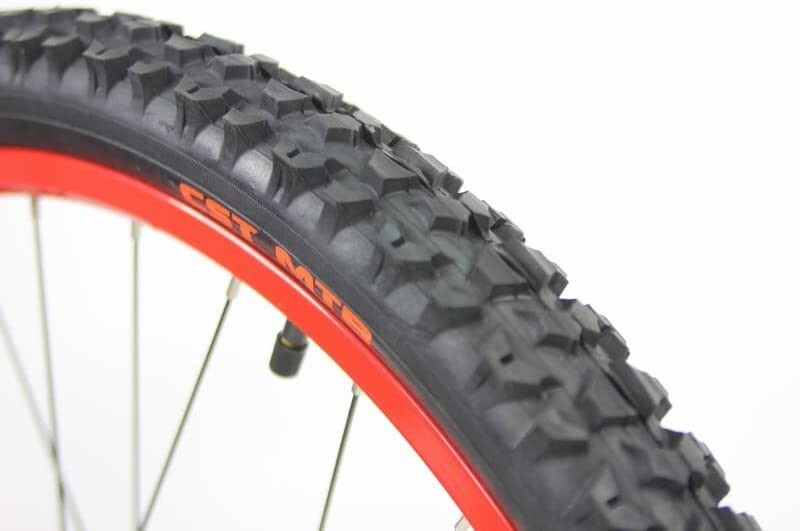 26in Disc Brake Mountain Bike Wheelset for Cassette w/ Tires and Tubes 26x2.10