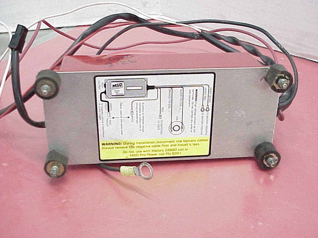 MSD Ignition 6A Multiple Spark Discharge Ignition Box 6200 Chevy Ford