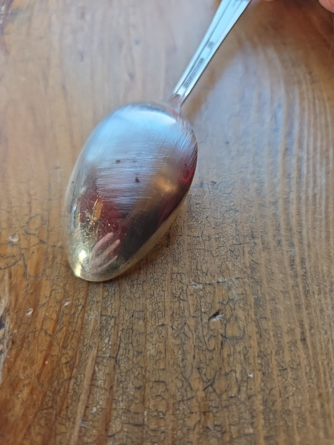 Vintage James Buchanan 1860 The Pony Express Silverplate Spoon Wm Rogers 6.5"