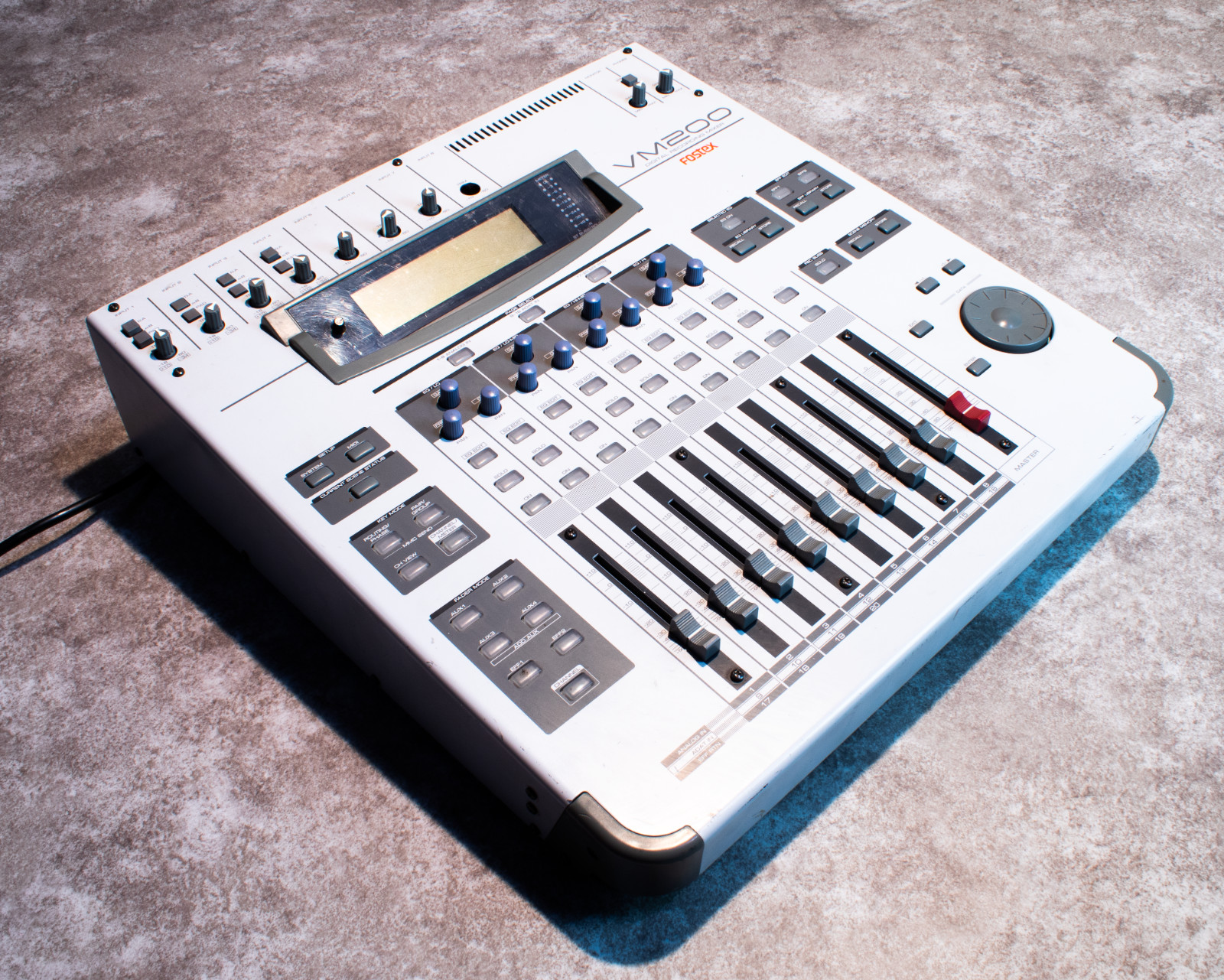 Fostex VM200 Digital Recording Mixer Powers Up