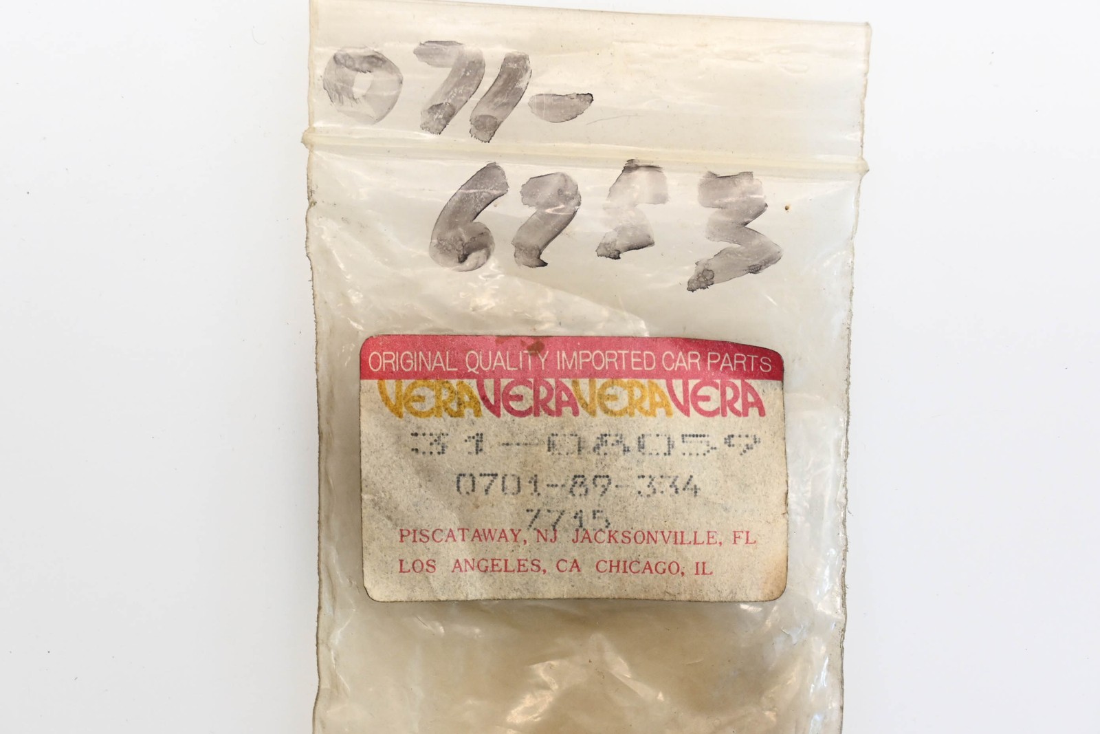 Vera 071-6753, 31-08059, 0701-89-334 Wheel Cylinder Repair Kit NOS