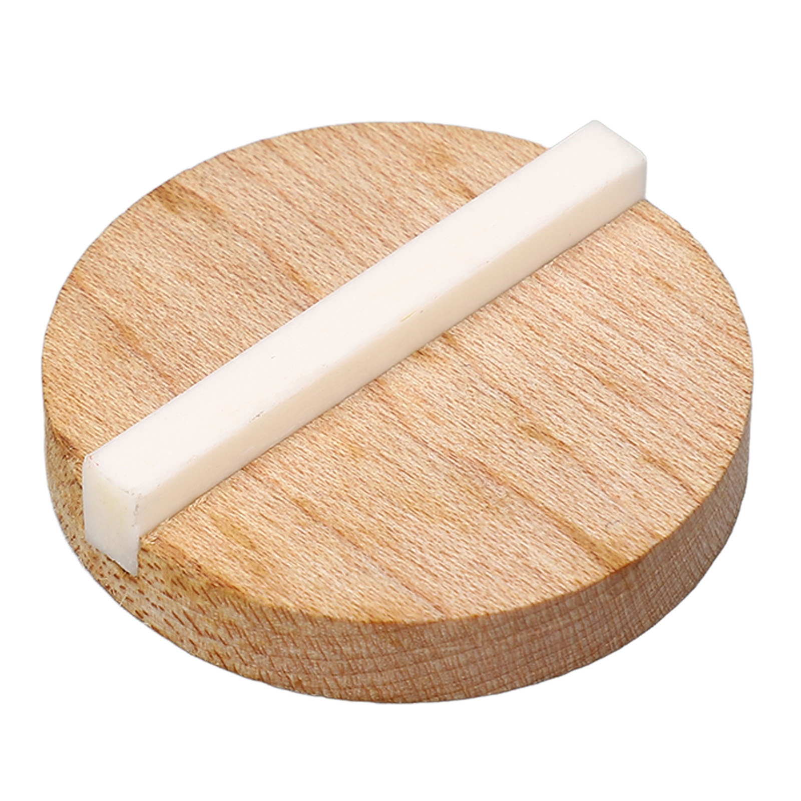 Guitar Resonator Biscuit Replacement Maple Wood Biscuit With Ox Bone Saddle CHU