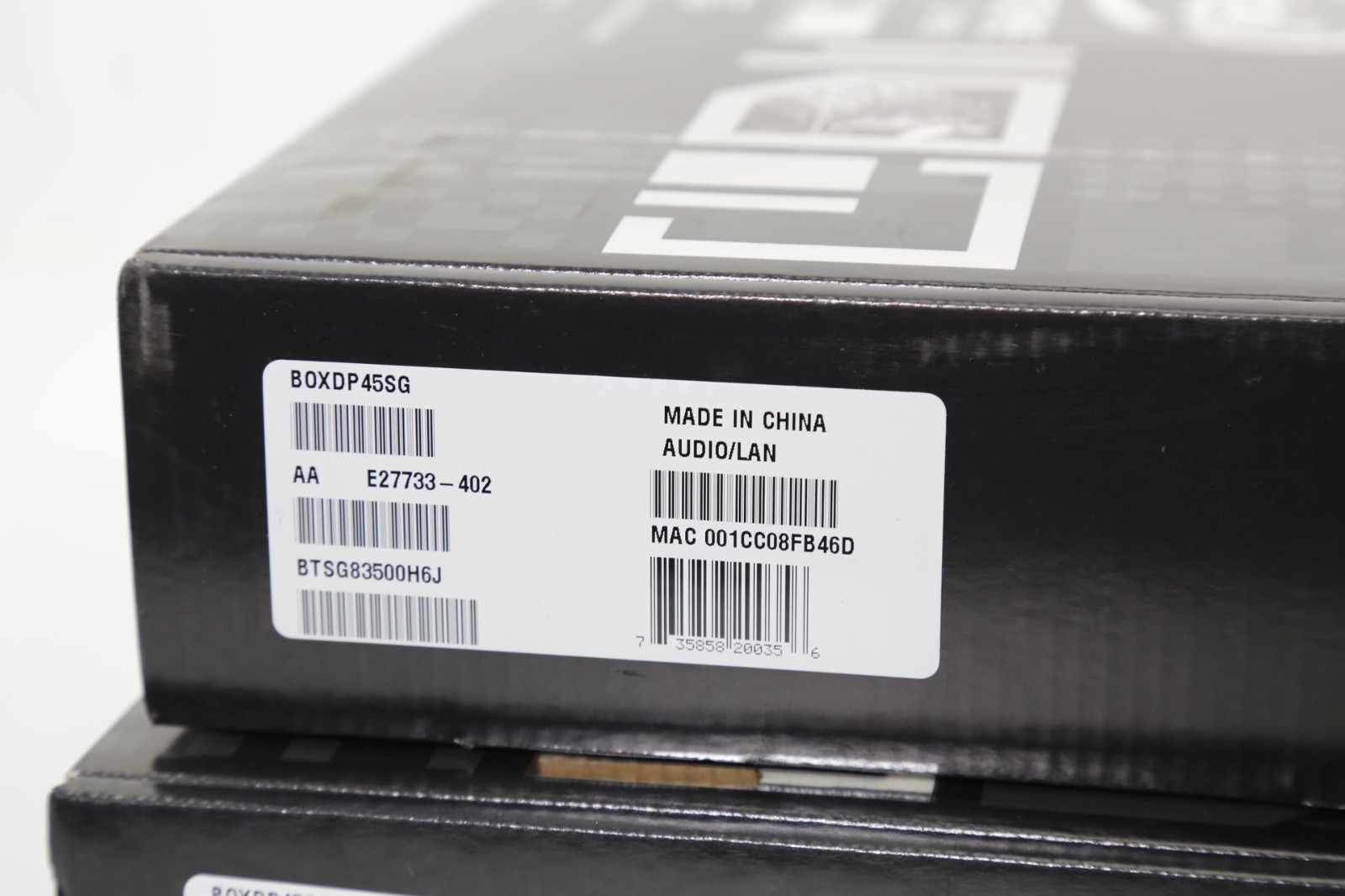 Intel Extreme DP45SG ATX Desktop Motherboard DDR3 1333MHz - FACTORY SEALED