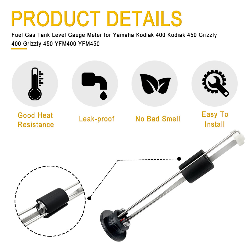 Fuel Gauge for Yamaha Kodiak 400 450 Grizzly 400 450 YFM400 YFM450 2000-2014
