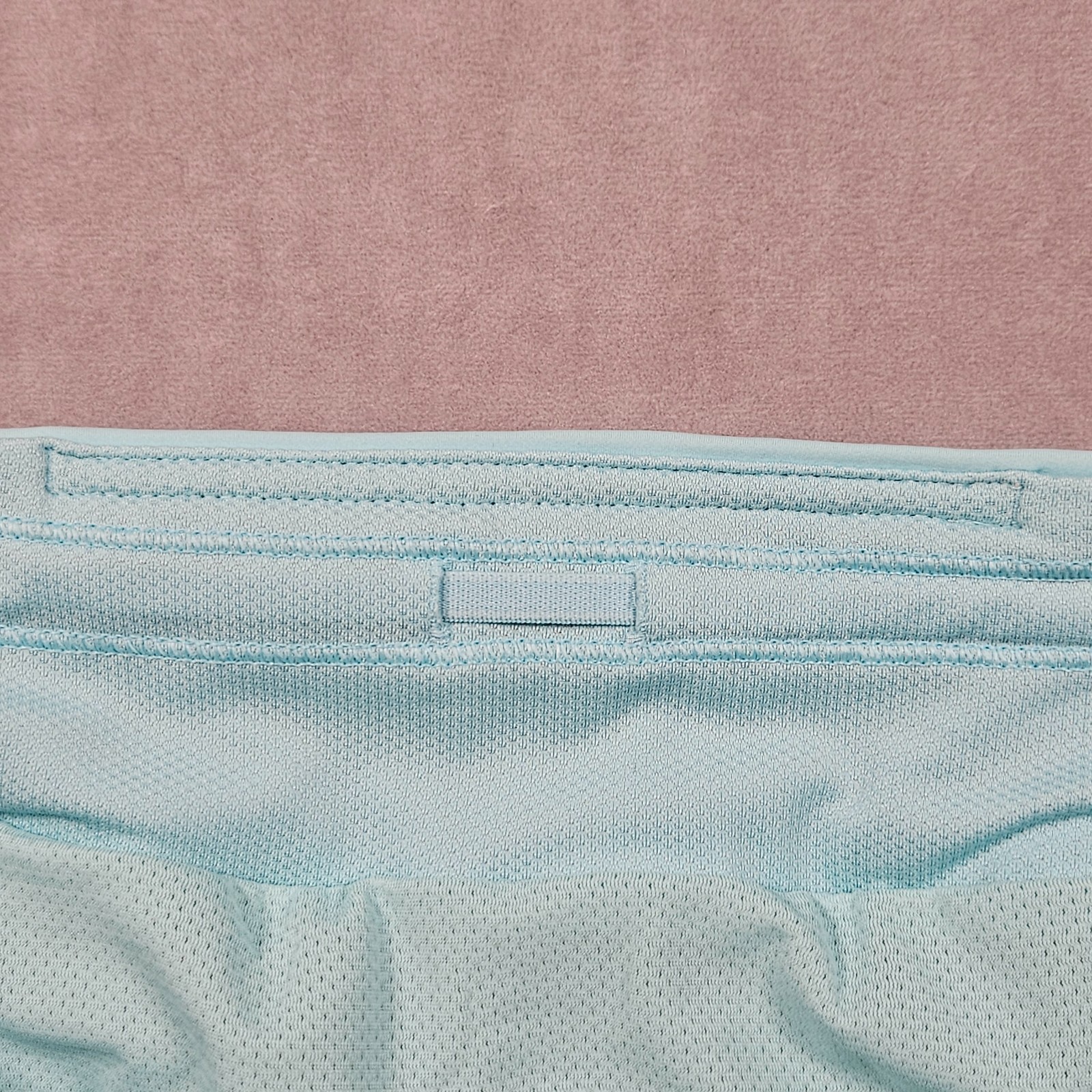 Lululemon Shorts Womens 14 Blue Fast and Free Reflective High Rise Classic Fit