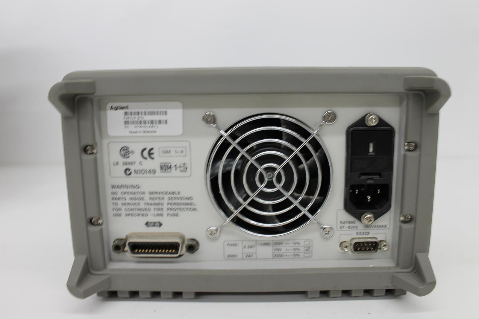 Agilent E3631A Triple Output Power Supply ±25V