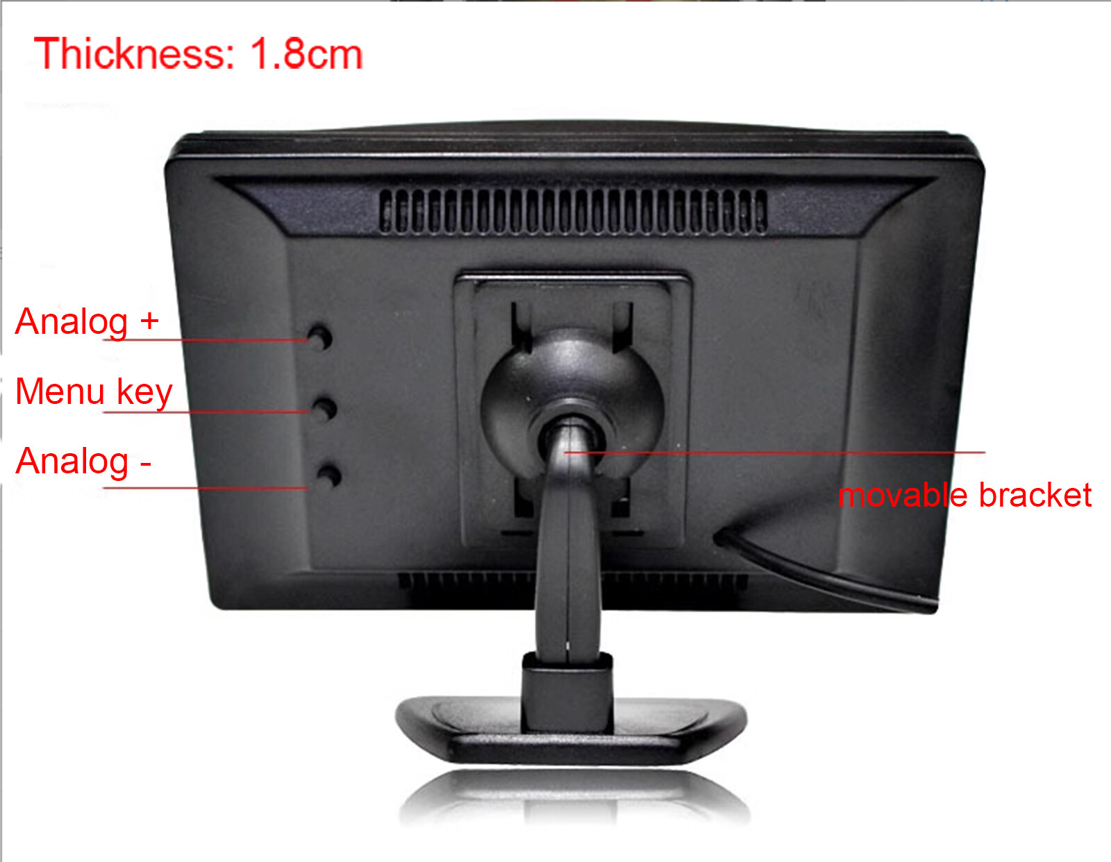 5" Monitor Backup Camera Car Rear View Wireless HD Parking System Night Vision