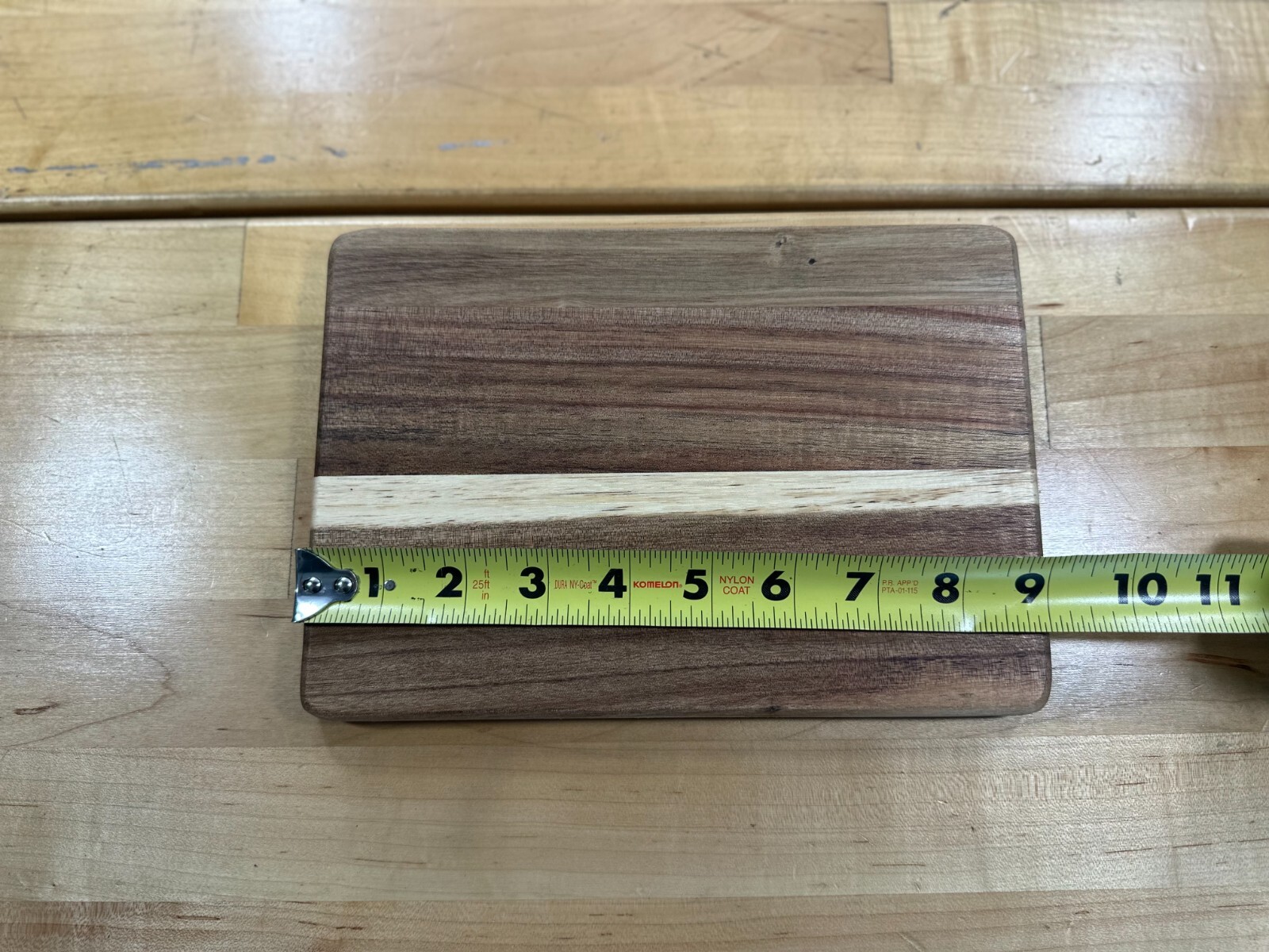 24 PIECES - BULK LOT - 9 x 6" Acacia Wood Wooden Cutting Boards Laser Engraving