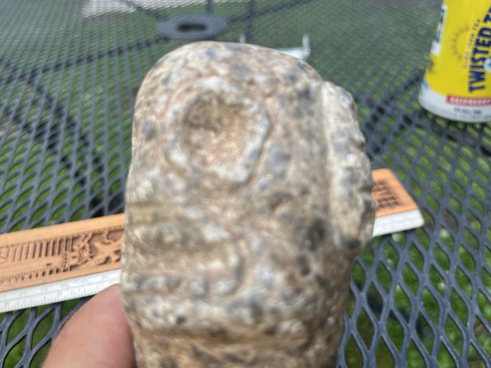 Big Taino Stone Tool Rare PreColumbian Ancient Artifact Arawak Caribe Mayan