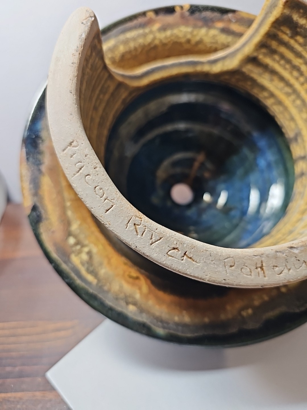 Pigeon River Pottery Frog Toad House Abode Garden Reptile Cave 8" Wide 6" Tall