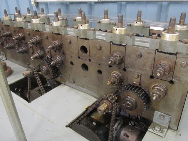 Flagler Model L-38 Metal Lockformer DC Servo Rollformer 7 Stand Forming Machine
