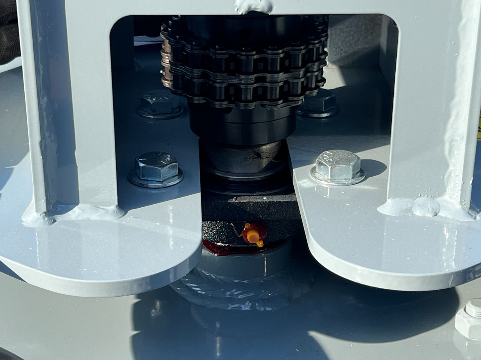 Baumalight S18 Stump Grinder Attachment Fits Low Flow Skid Steer Quick Attach