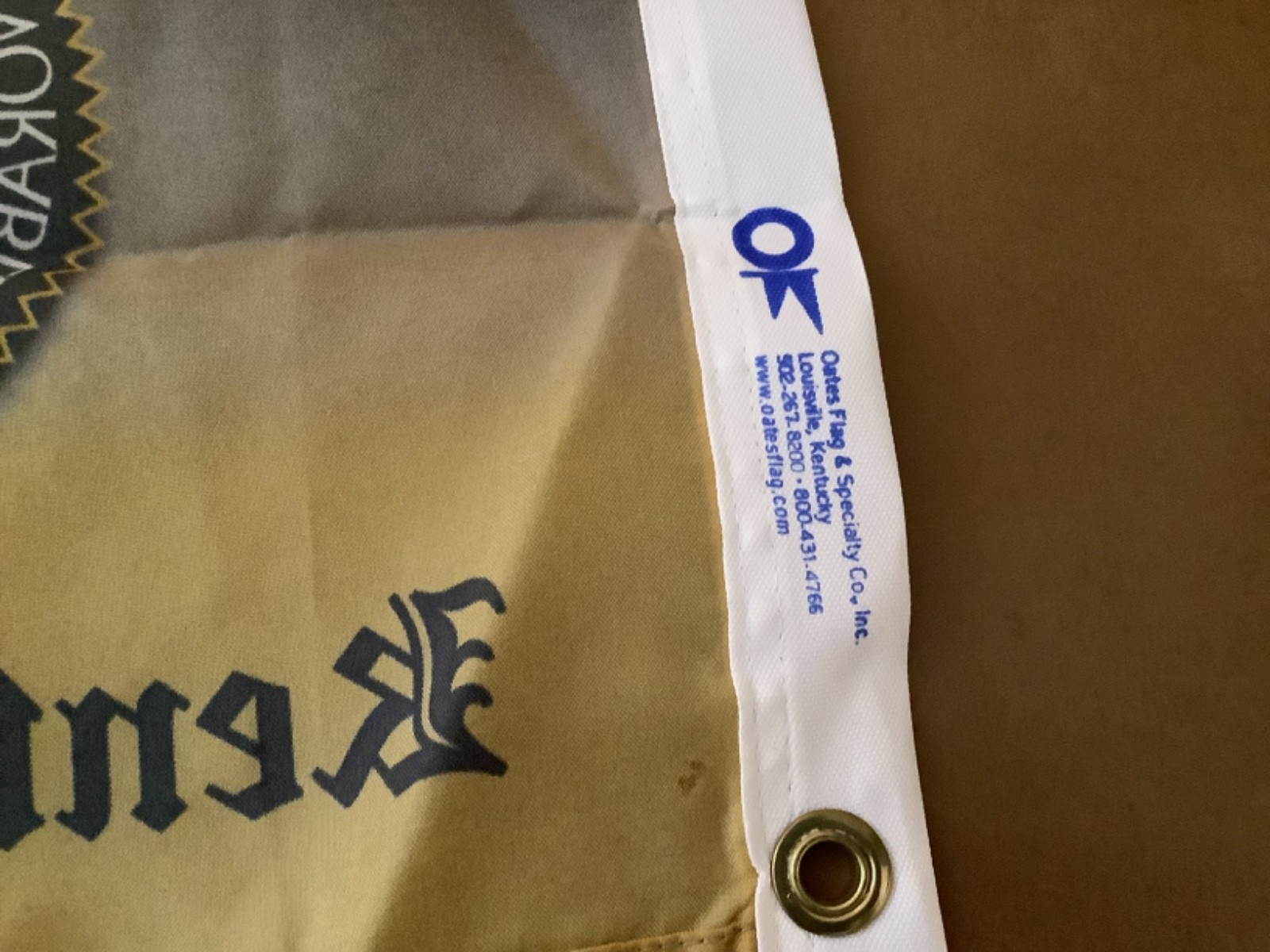 HONORABLE ORDER OF KENTUCKY COLONELS PENNANT FLAG NEW 19”x12”