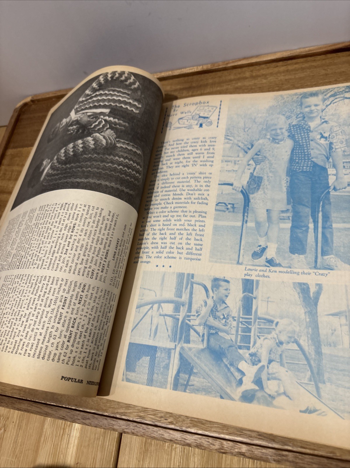 Vtg Popular Needlework May 1967 Paper Sewing Patterns Crafts Booklet Quilting