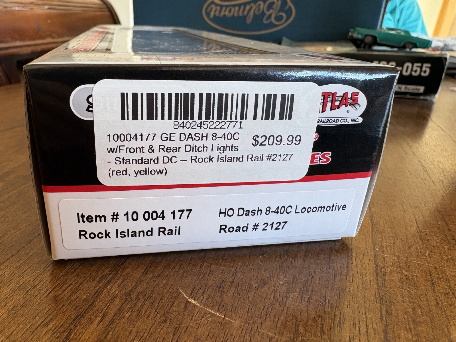 MSH- NEW ATLAS HO RI ROCK ISLAND GE DASH 8-40C - 2127