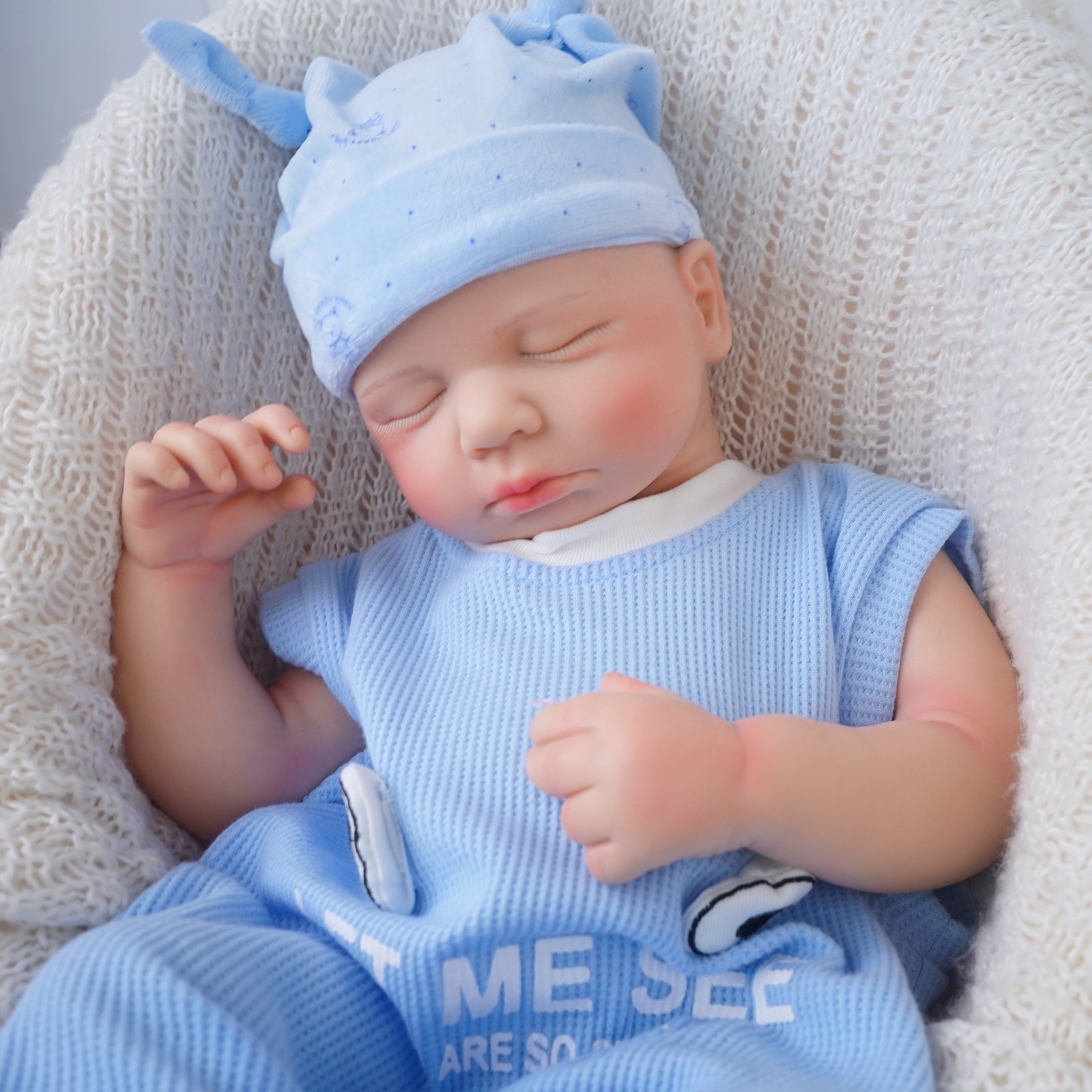 52cm Reborn doll, silicone doll, handmade, crafts, children's toys,gifts