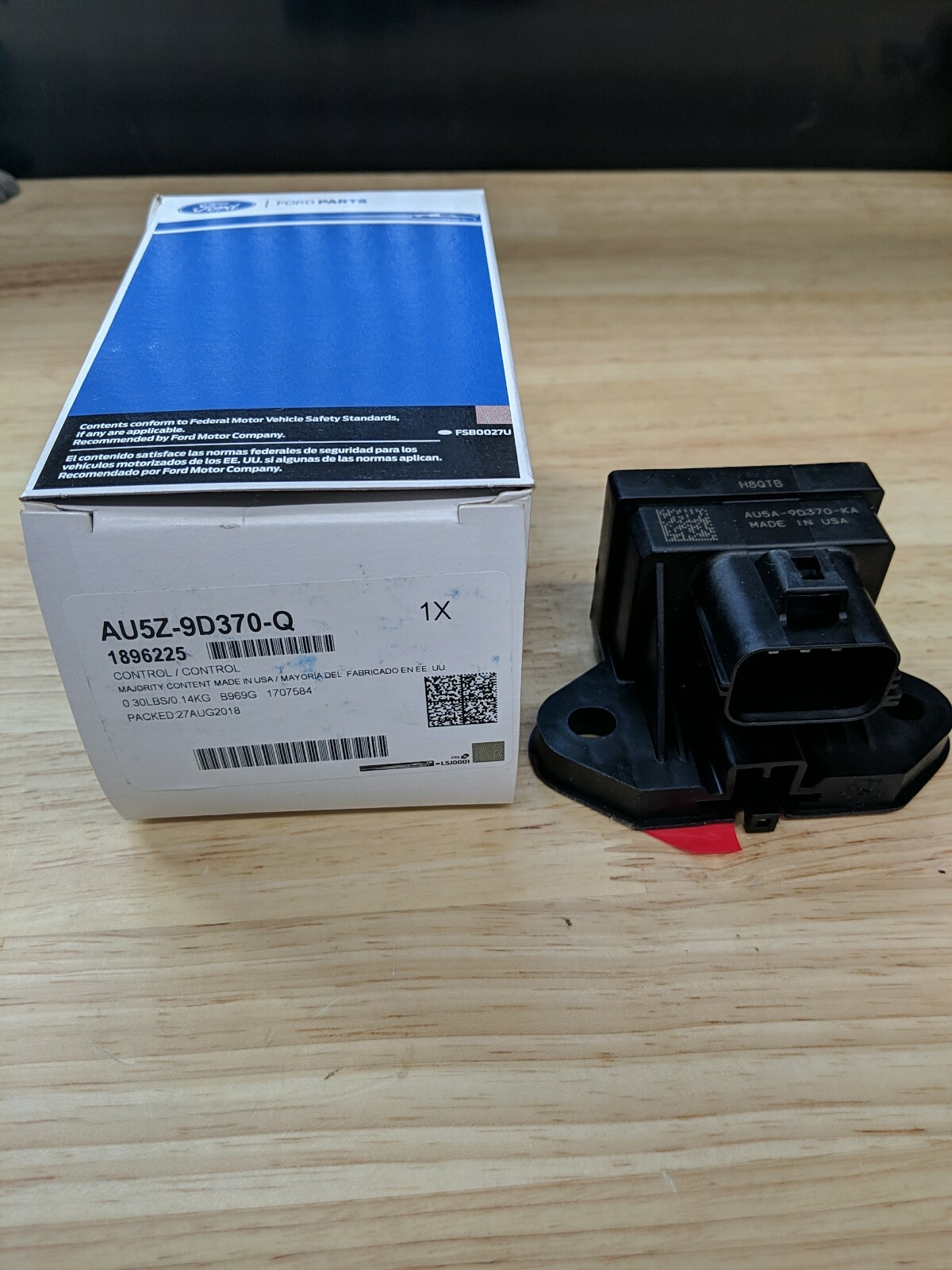 Genuine Ford Fuel Pump Controller AU5Z-9D370-Q Focus C-max 2012-2014