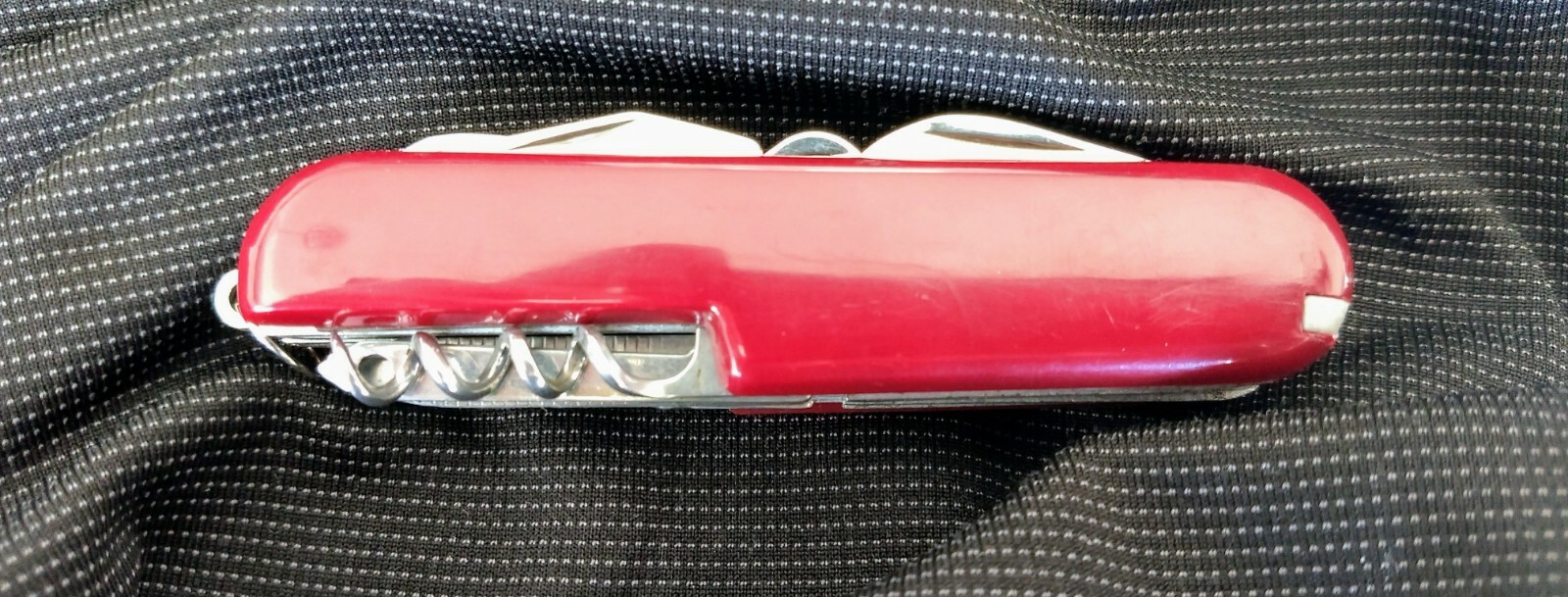 Rite-Edge Red Swiss Scout Camping Pocket Knife Multi Tool-Same Day Shipping!