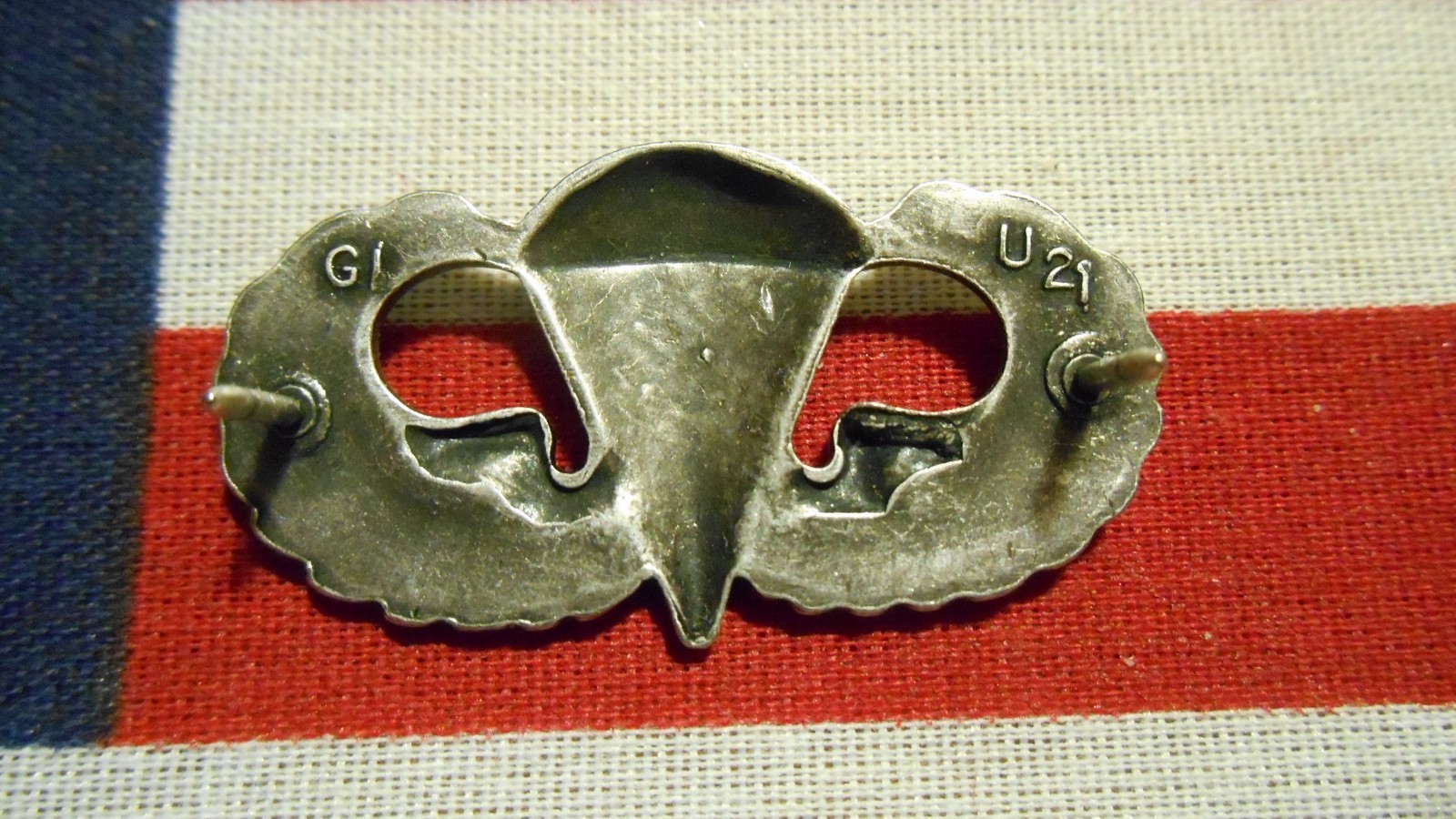 19th Special Forces EM BOS 22k Collar Insignia & Beret Flash w/DUI G23