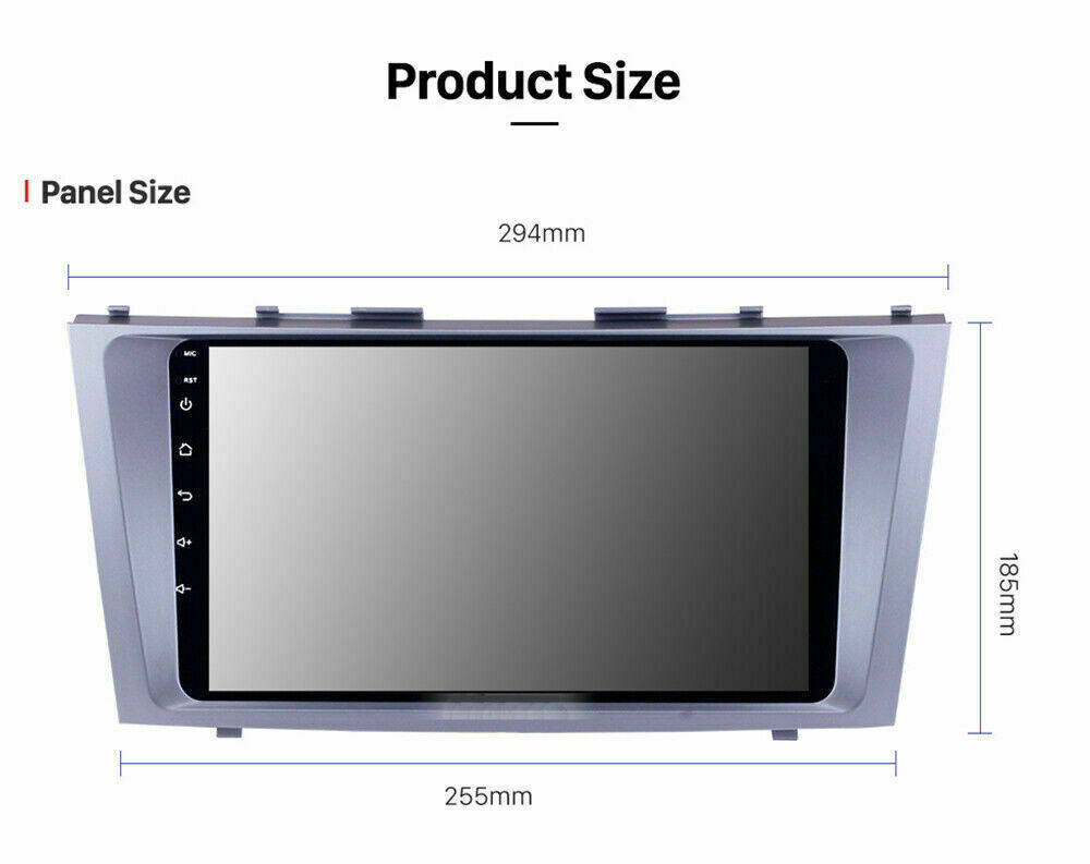 For 2007-2011 TOYOTA CAMRY CAM Android 15 CarPlay Car Stereo Radio GPS Navi WiFi