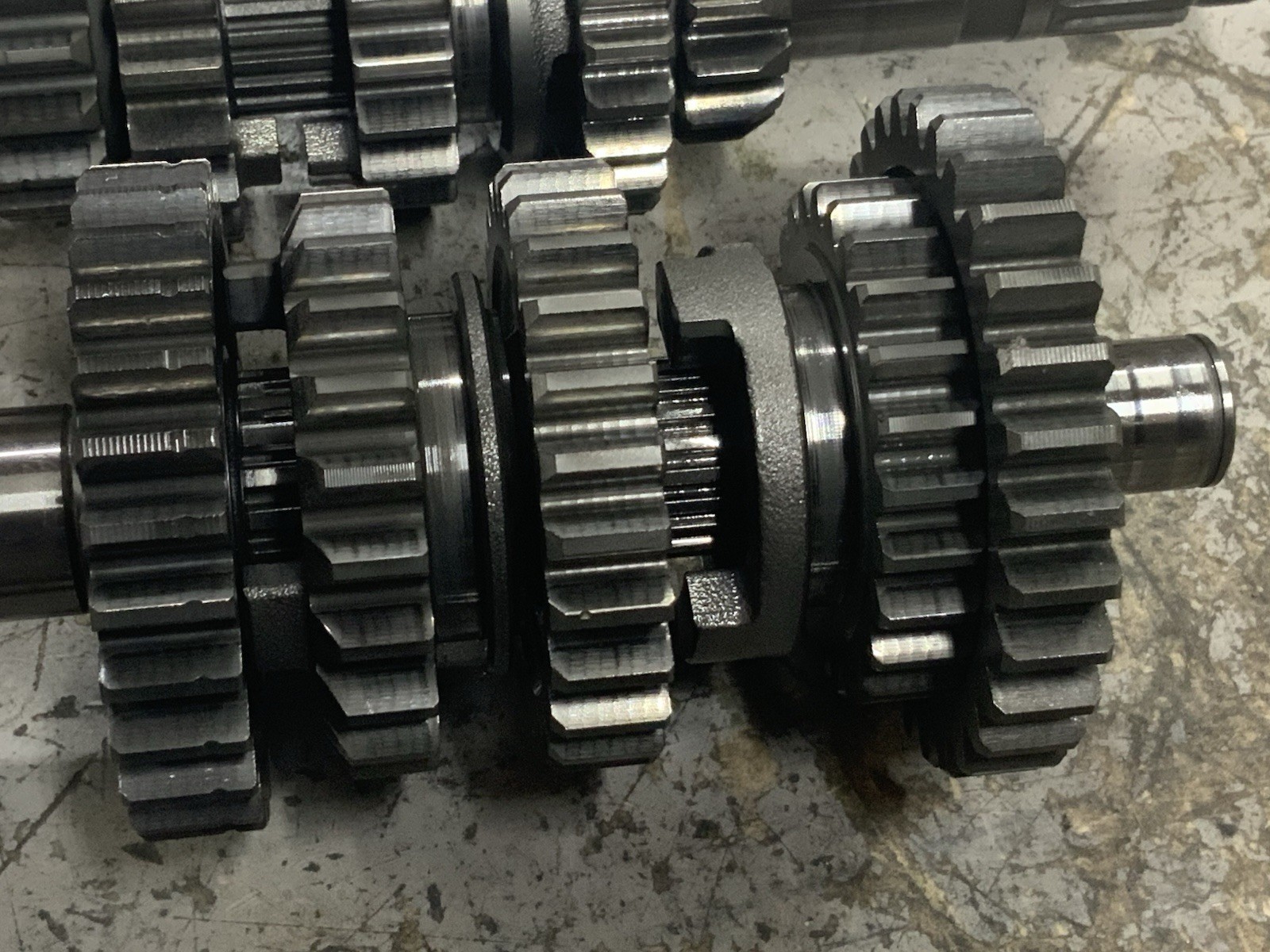 2014 Yz250f transmission yz 250f 250 gears shift shaft forks trans