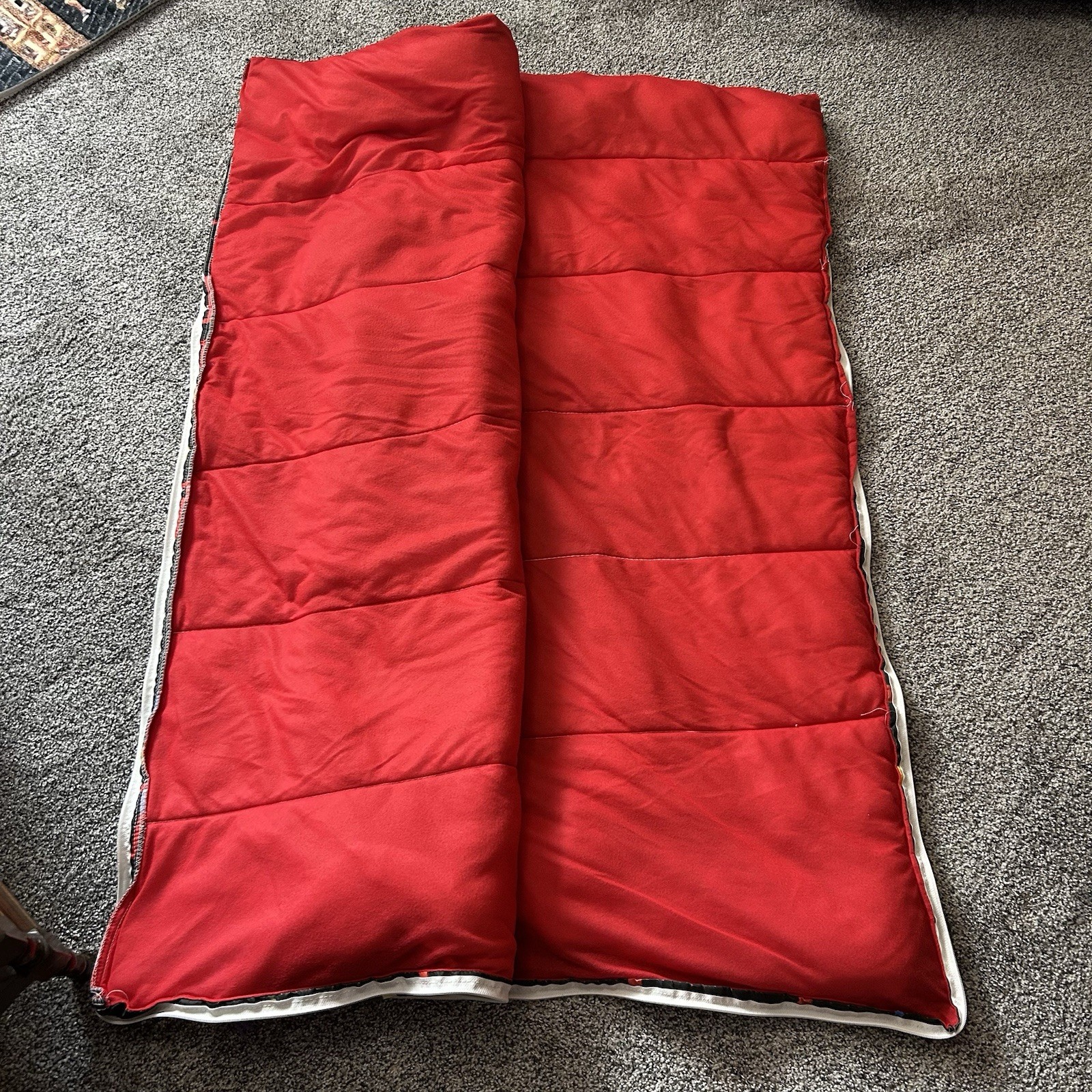 Vintage Batman Sleeping Bag DC Comics 1992 Youth Size Blanket 55x27