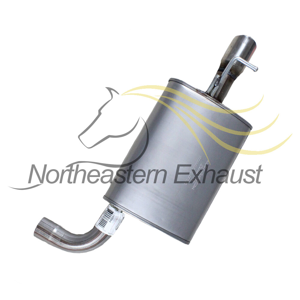 Stainless Steel Pair of Muffler Exhaust kit fits: 2011-2015 Ford Explorer 3.5L