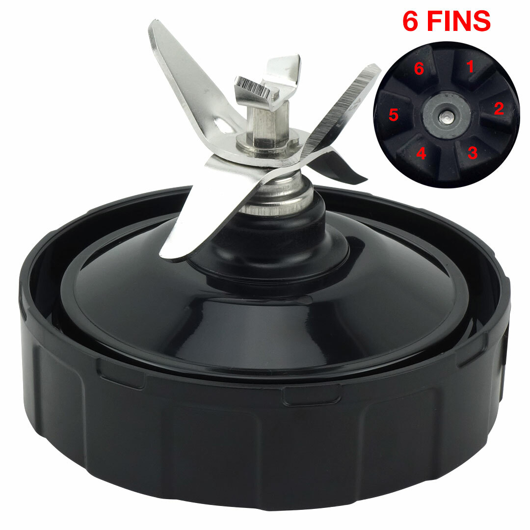 Pro Extractor Blade 431KKU480 for Nutri Ninja Auto-iQ BL480 BL682 BL640 6 fins