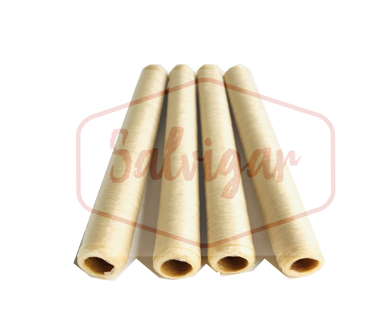Collagen Casings Dry 24mm / 50ft for stuffing 58 Lb 360 sausages 4 sticks