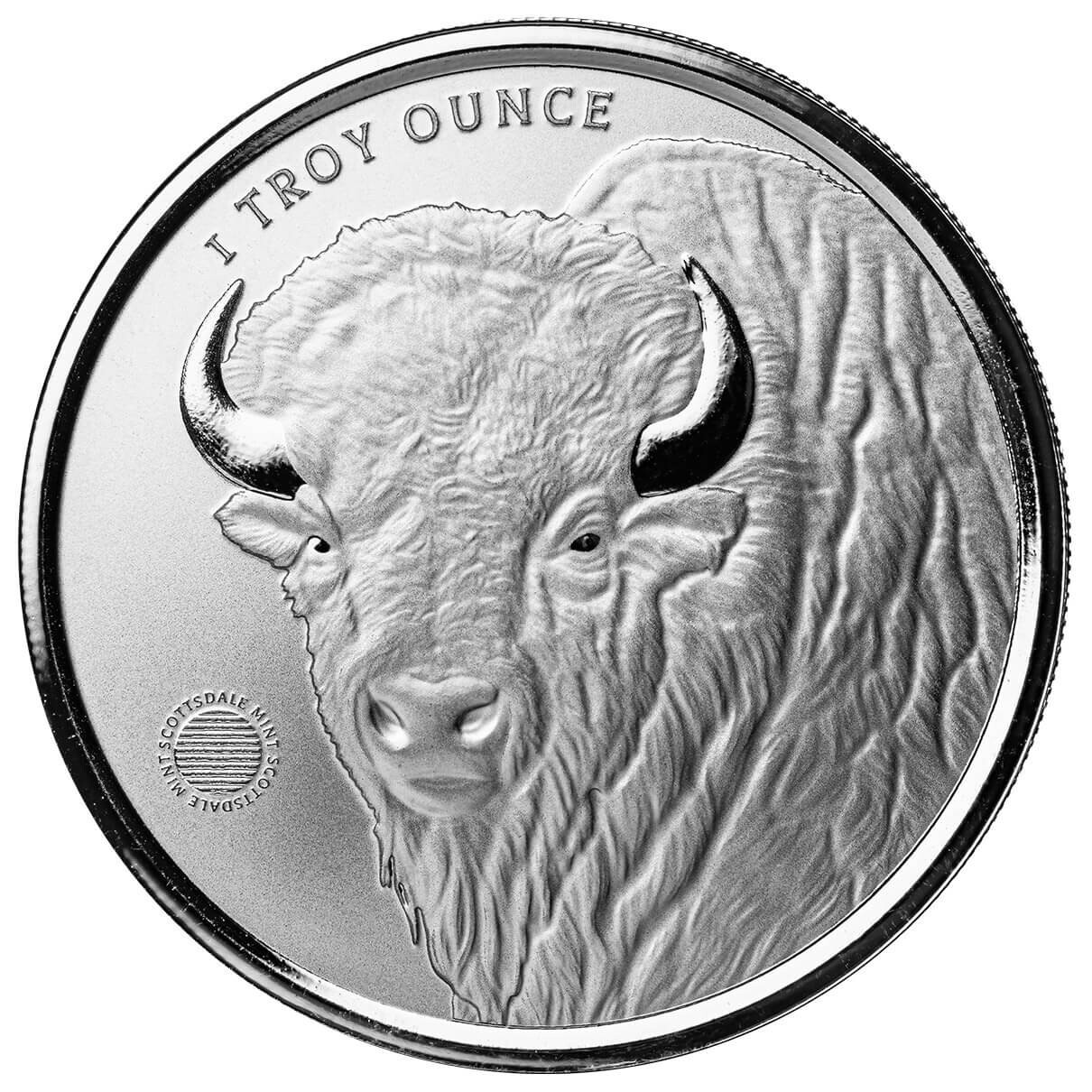 1 oz Silver Round Buffalo Girl .Silver Bullion Round 💎 Rare Coin
