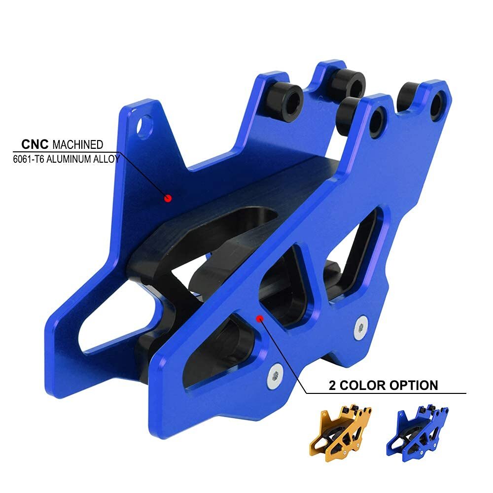 CNC Chain Guard Guide Protector For YZ125 YZ250 1997-2007 YZ250F 2001-2006 Blue
