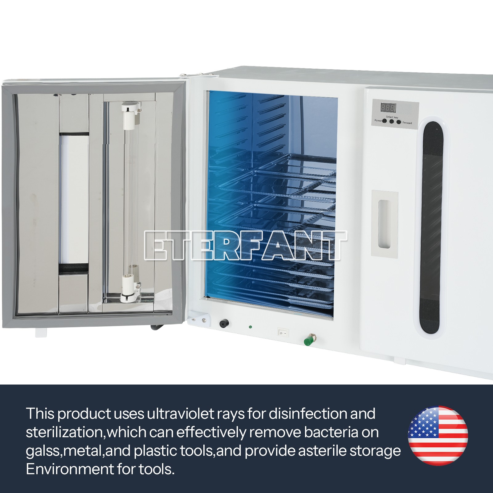Dental 16/18/23L Steam Autoclave with Drying Function/54L UV Sterilizer Cabinet
