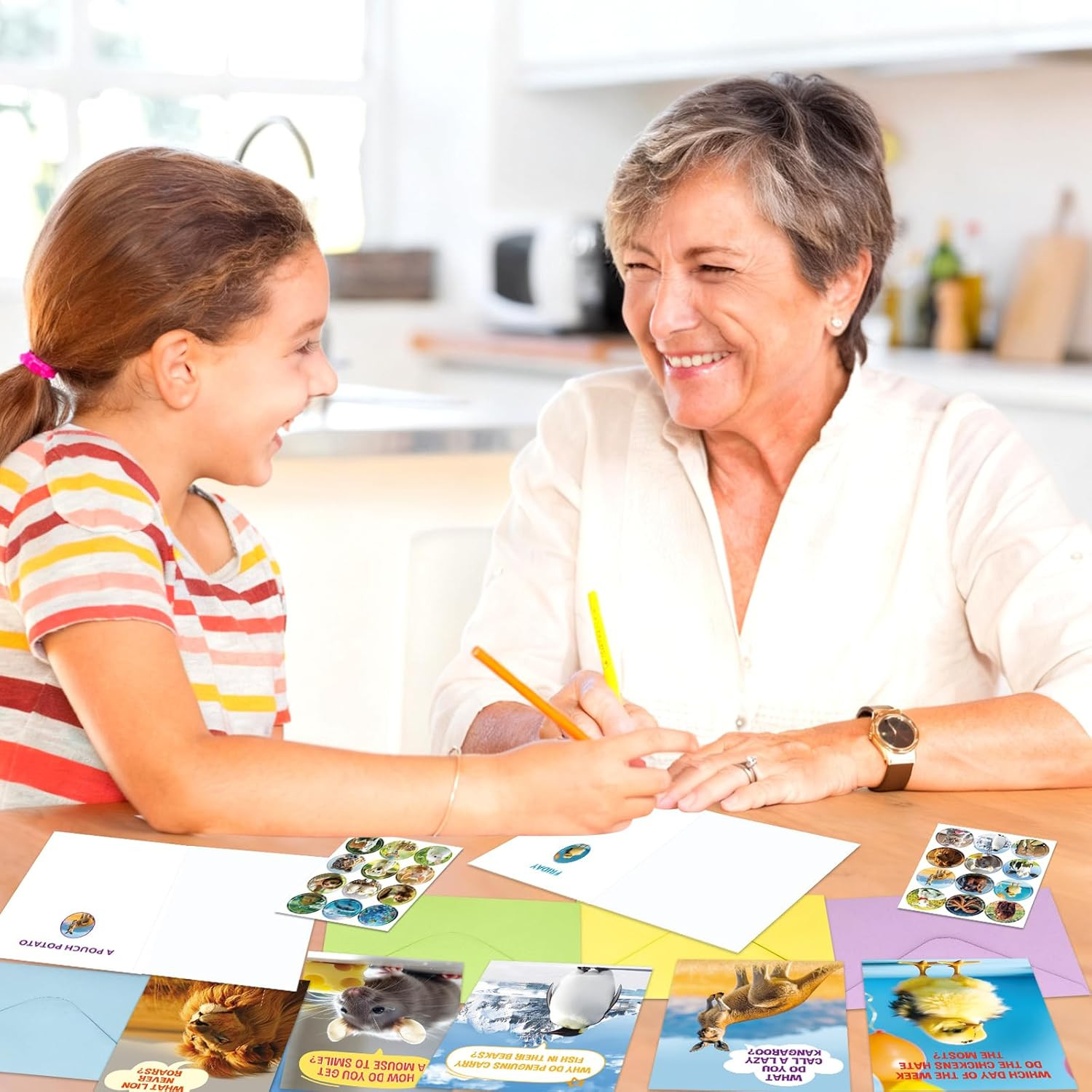 Funny Animal Joke Cards No Repeats Humorous Animal Greeting Card Thinking of You