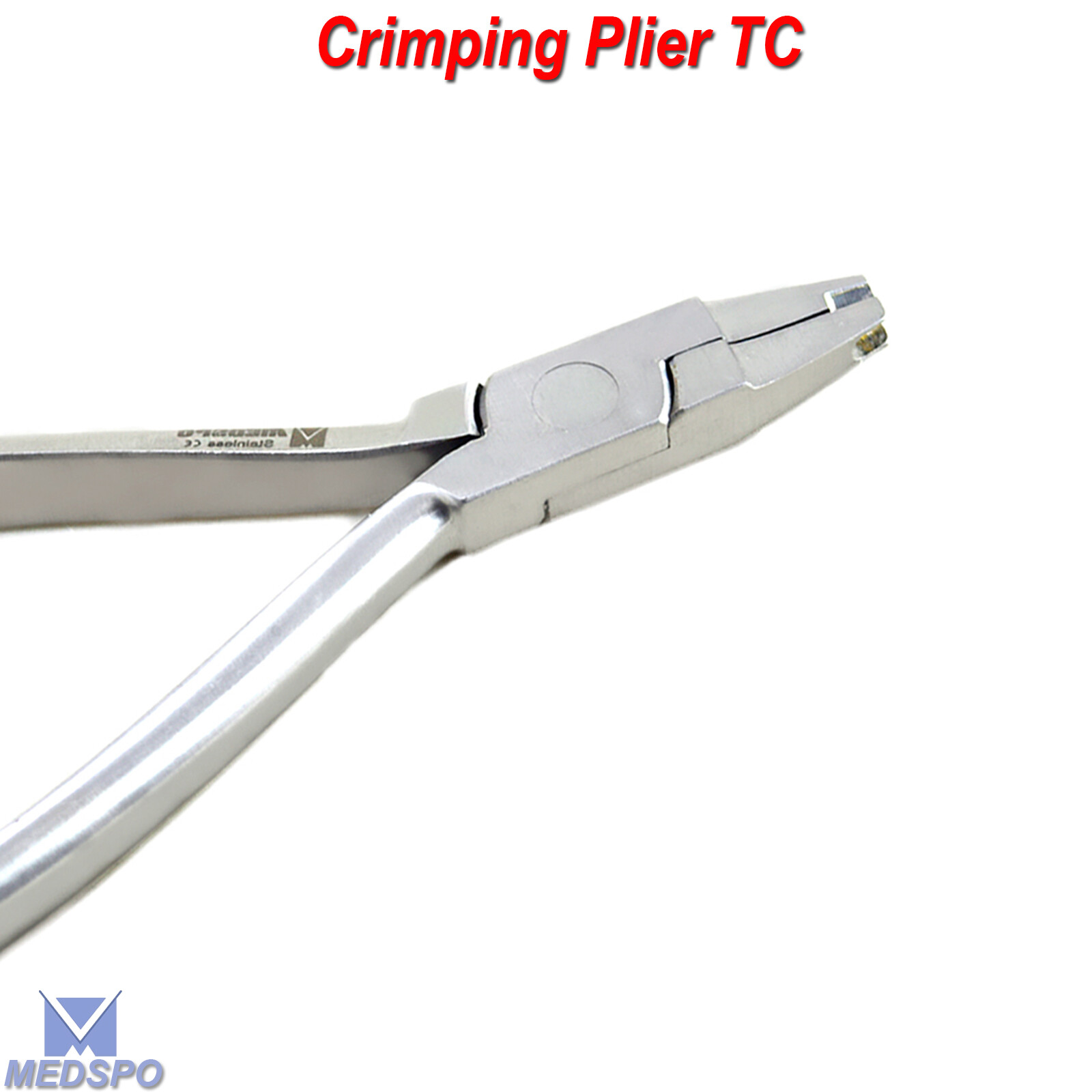 Orthodontic Crimpable Arch wire Placement Ortho Dental Hook Crimping Pliers TC