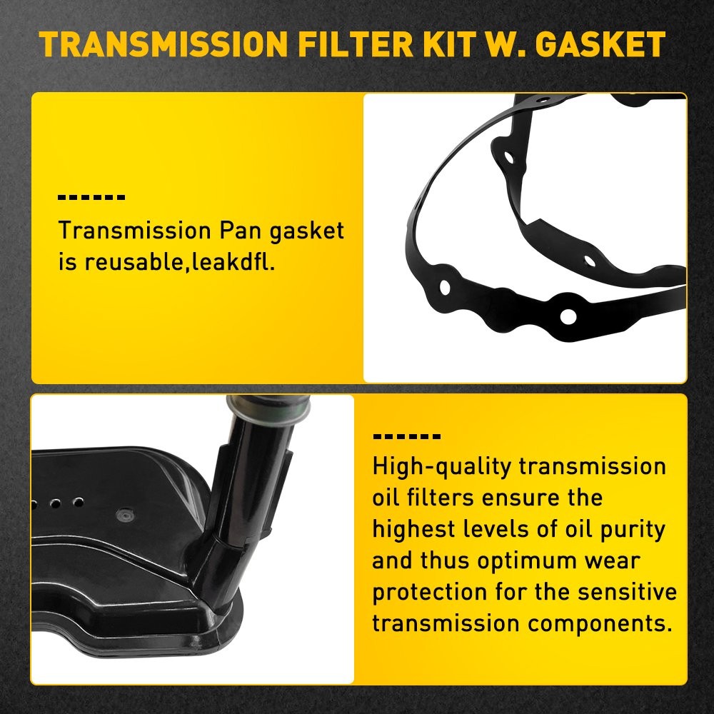 Automatic Filter Trans Kit w/ For Gasket Chevy Cadillac GMC 24236933 6L80E 6L90E