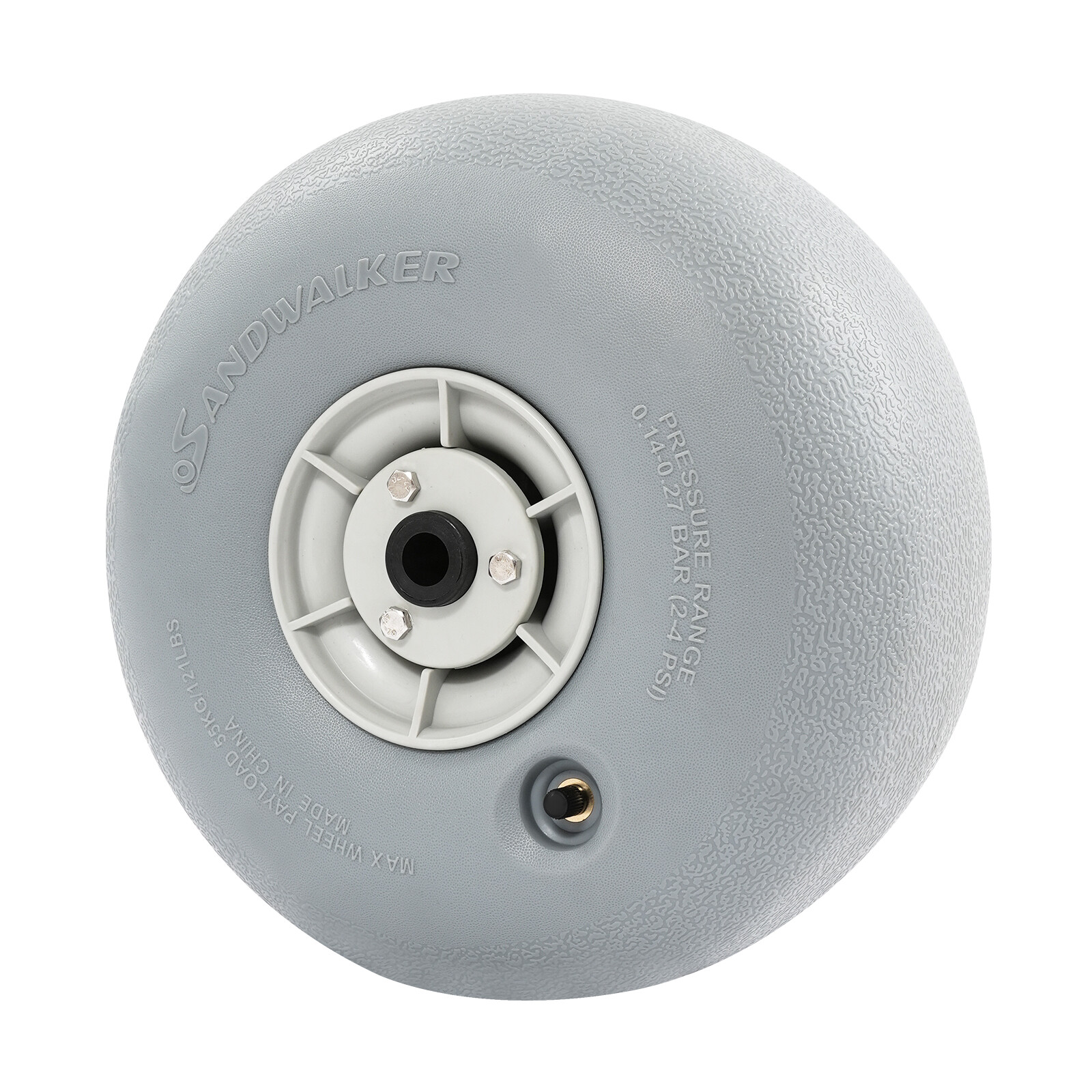 2Pcs Balloon Beach Sand Tire Beach Balloon Wheel Beach Cart Tires 55kg/121lbs