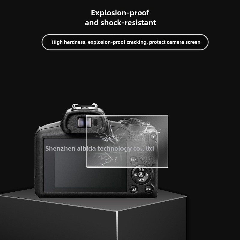 2 Pieces LCD Screen Protector Tempered Glass for EOS R100 Camera